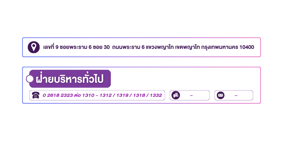 (หน้าย่อย) ที่อยู่กองบริหารทรัพยากรบุคคล 1