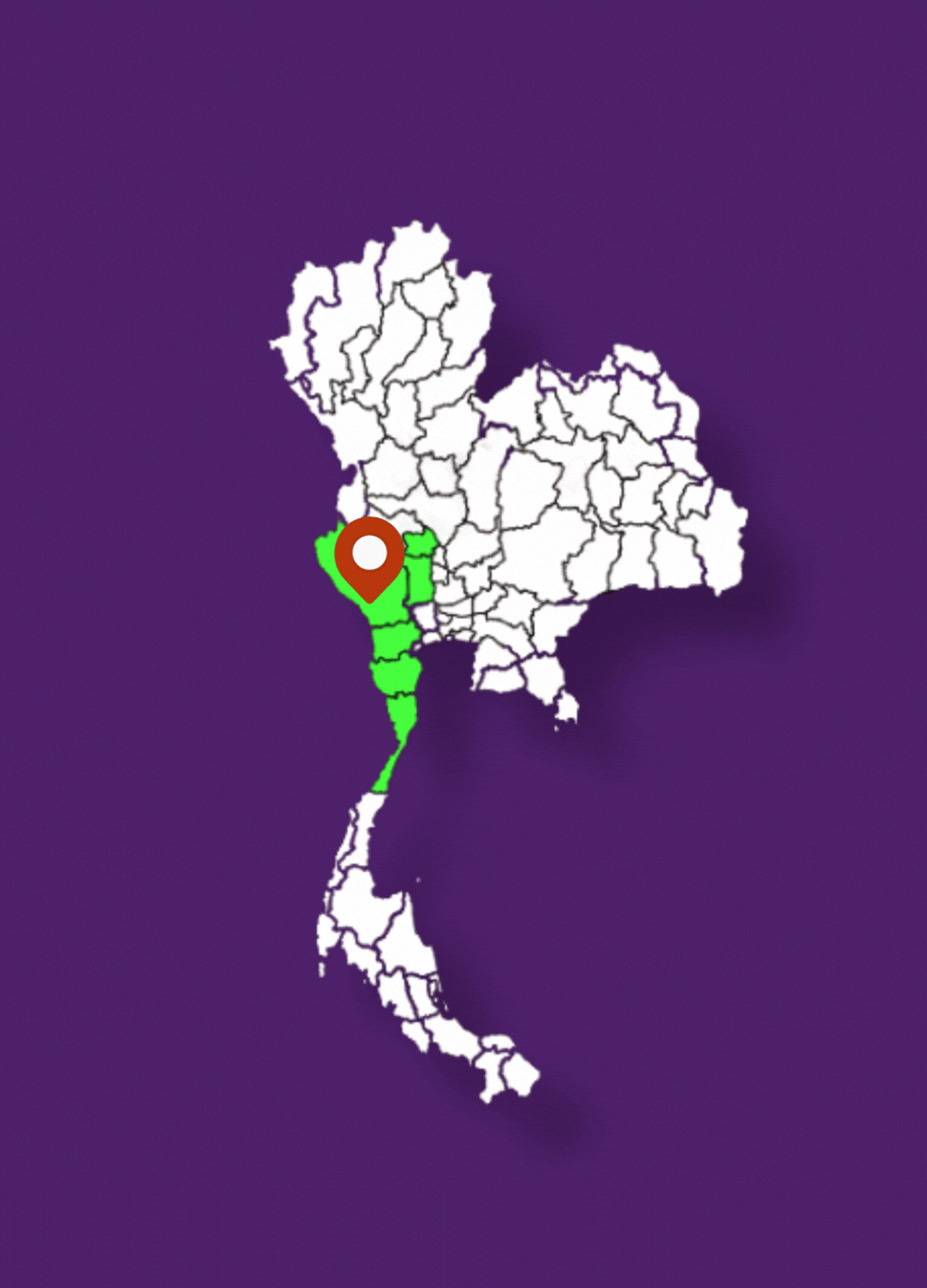 แผนที่สำนักงานประชาสัมพันธ์ที่ 8