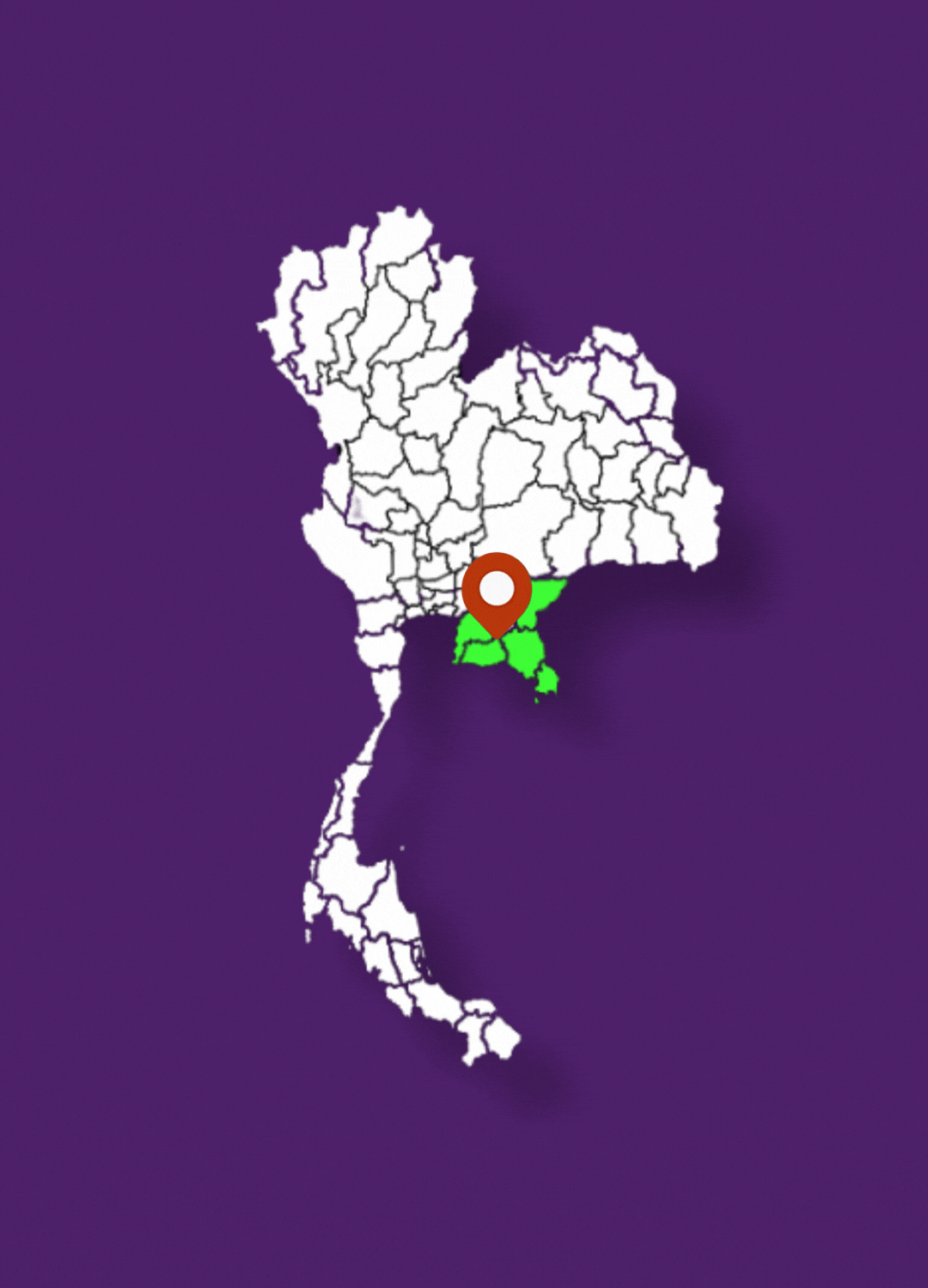แผนที่สำนักงานประชาสัมพันธ์ที่ 7