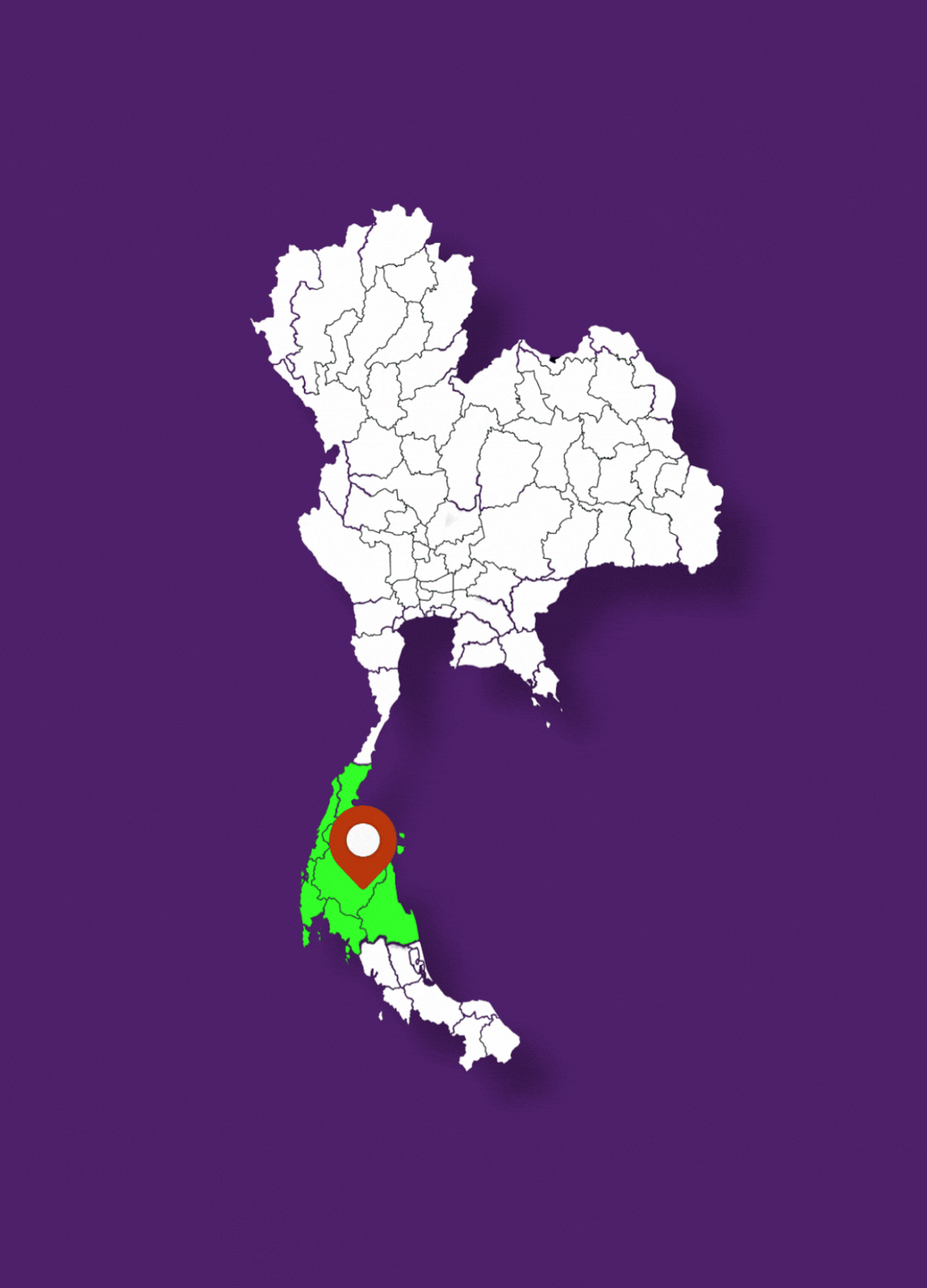แผนที่สำนักงานประชาสัมพันธ์ที่ 5