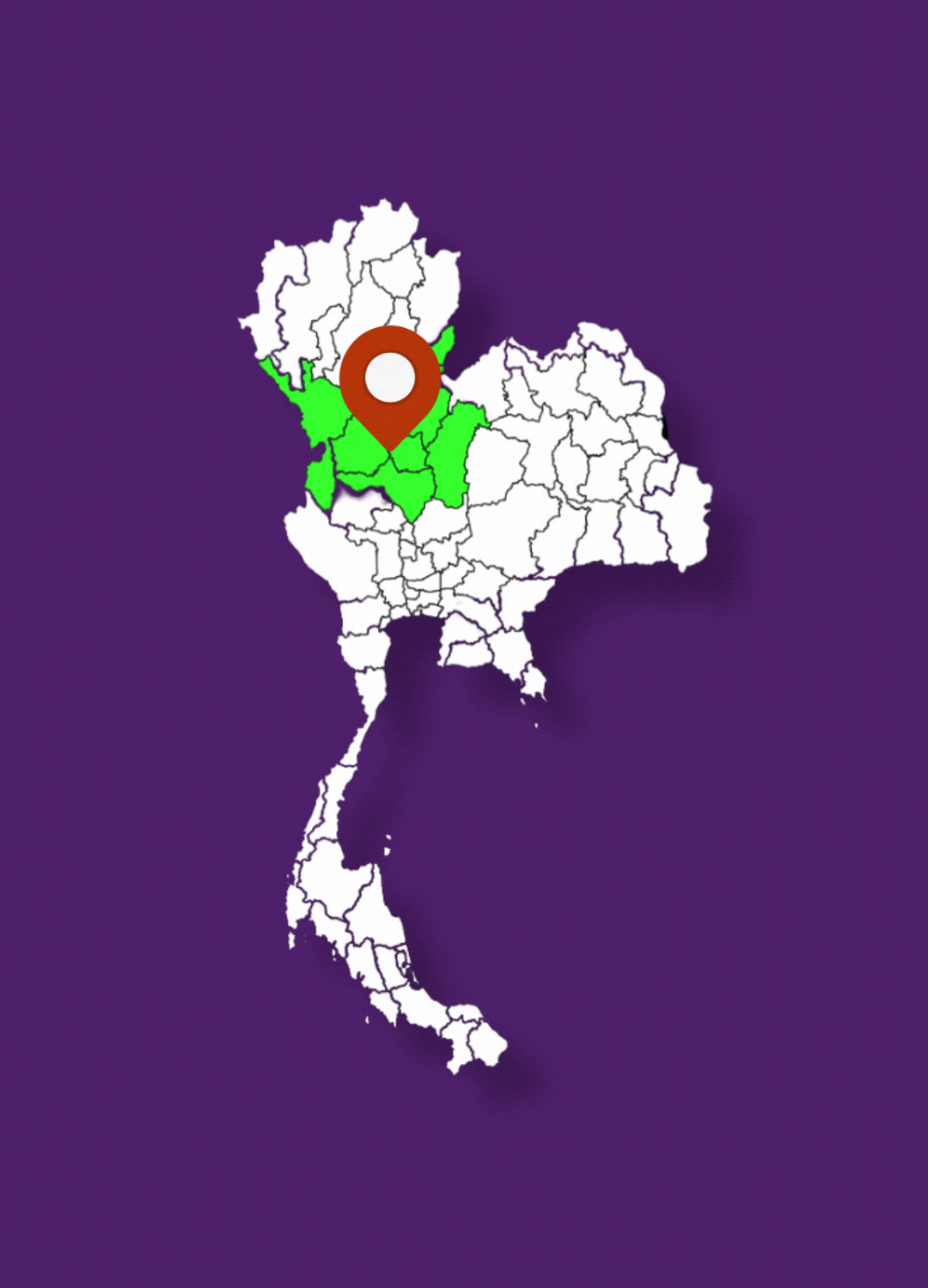 แผนที่สำนักงานประชาสัมพันธ์ที่ 4